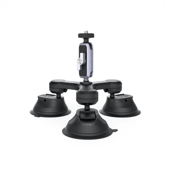PGYTech Action Camera 3-Arm Suction Mount